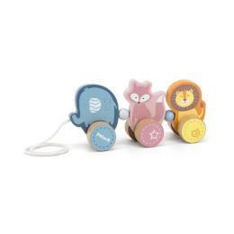 Каталка Viga Toys 44023 розвиваюча іграшка Тварини