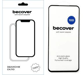 Захисне скло BeCover 10D для Samsung Galaxy S23 FE SM-S711 Black (711508)