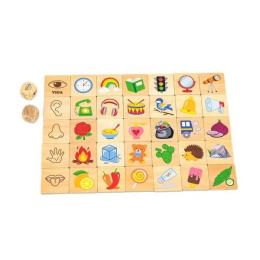 Розвиваюча іграшка для малюків Viga Toys Вивчаємо почуття 44507