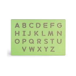 Розвиваюча іграшка для малюків Viga Toys Написання заголовних букв 50857 Green