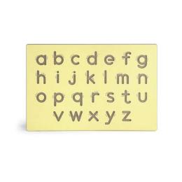 Розвиваюча іграшка для малюків Viga Toys Написання малих літер 50858 Beige