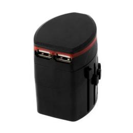 Перехідник Extradigital CUA1532 USB Type-A (мама) - USB Type-A (мама) Black