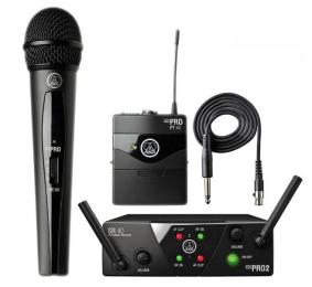 Мікрофонна радіосистема AKG WMS40 Mini2 Mix Set BD US25A/C Black (3352X00050)