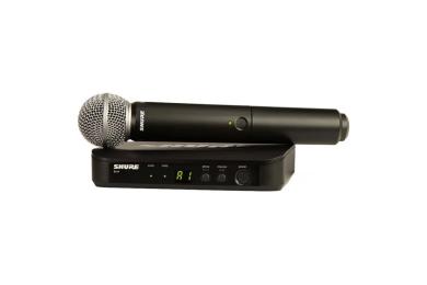 Мікрофонна радіосистема Shure BLX24E/SM58-K3E Black