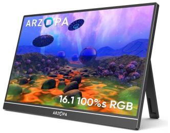 Монітор Arzopa Z1C Black 16.1