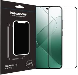 Захисне скло BeCover Glass для Xiaomi 14 5G Black (710789)