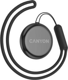 Пошуковий брелок Canyon OnTag 1 Anti-Lost Smart Tracker iOS Black (CNE-PT01BB)