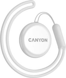Пошуковий брелок Canyon OnTag 1 Anti-Lost Smart Tracker iOS White (CNE-PT01SW)