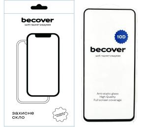 Захисне скло BeCover 10D для Xiaomi Redmi 12 4G Black (711369)