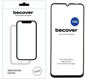 Захисне скло BeCover 10D для Xiaomi Redmi 12C Black (711371)