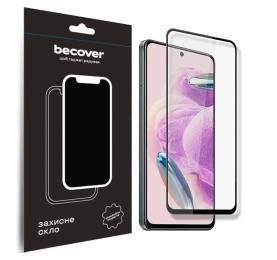 Захисне скло BeCover Glass для Xiaomi Redmi Note 12S Black (709751)