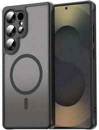 Чохол-накладка EpiK TPU Bloom with MagSafe для Samsung Galaxy S24 FE Black