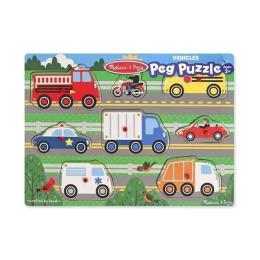 Пазл Melissa&amp;Doug Вгадай машинку MD19051 8 елементів вкладиш