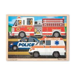 Пазл Melissa&amp;Doug Спецмашини MD9062 24 елемента класичний