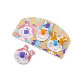 Пазл Melissa&amp;Doug Тварини ферми MD13440 вкладиш