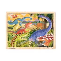 Пазл Melissa&amp;Doug Динозаври MD19066 24 елемента вкладиш