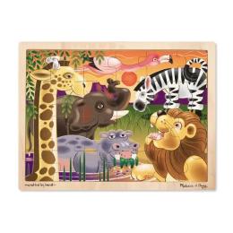 Пазл Melissa&amp;Doug Африканська савана MD12937 24 елемента вкладиш