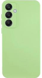 Чохол-накладка GETMAN TPU Liquid Silk Full Camera для Samsung Galaxy S24 FE Pistachio