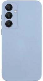 Чохол-накладка GETMAN TPU Liquid Silk Full Camera для Samsung Galaxy S24 FE Lilac Blue
