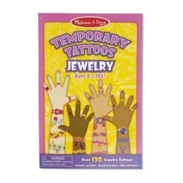 Набір для творчості Melissa&amp;Doug MD2194 тимчасові татуювання - Ювелірні вироби, 130 штук