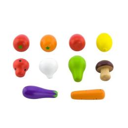 Іграшковий набір продуктів Viga Toys овочі та фрукти 50734 деревяні