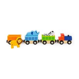 Ігровий набір Viga Toys Поїзд із тваринами 50822