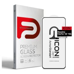 Захисне скло ArmorStandart Icon для Xiaomi Redmi Note 13 4G Black (ARM73565)