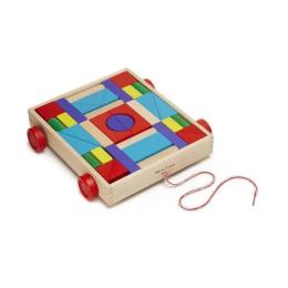 Розвиваюча іграшка для малюків Melissa&amp;Doug Блоки на візку MD14209