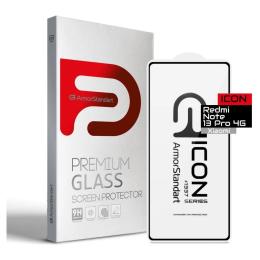 Захисне скло ArmorStandart Icon для Xiaomi Redmi Note 13 Pro 4G Black (ARM73386)