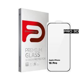 Захисне скло ArmorStandart Pro 3D для Apple iPhone 16 Pro Black (ARM78031)