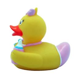 Іграшка для купання FunnyDucks Качка Пупс дівчинка (L1848)