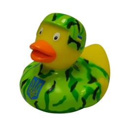 Іграшка для купання FunnyDucks Качка Мілітарі (L1847)