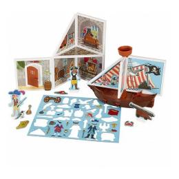 Розвиваюча іграшка для малюків Melissa&amp;Doug Магнітний набір Піратська бухта MD30664