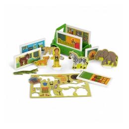 Розвиваюча іграшка для малюків Melissa&amp;Doug Магнітний набір Сафарі MD30666