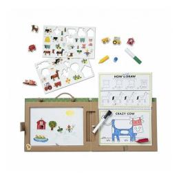 Розвиваюча іграшка для малюків Melissa&amp;Doug Магнітний набір-планшет Ферма MD31325
