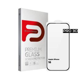 Захисне скло ArmorStandart Pro 3D для Apple iPhone 16 Black (ARM78032)