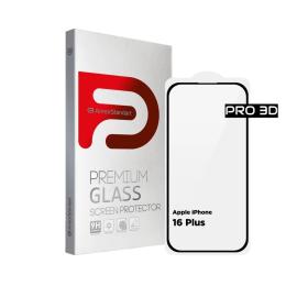 Захисне скло ArmorStandart Pro 3D для Apple iPhone 16 Plus Black (ARM78033)