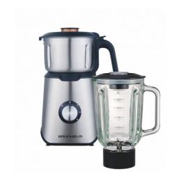 Блендер Grunhelm EBS-1252TGS Black Silver