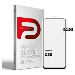 Захисне скло ArmorStandart Pro для Realme C55 Black (ARM67931)
