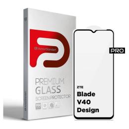 Захисне скло ArmorStandart Pro для ZTE Blade V40 Design Black (ARM68740)