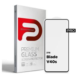 Захисне скло ArmorStandart Pro для ZTE Blade V40s Black (ARM68741)