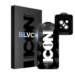 Захисне скло ArmorStandart Supreme Plus Black Icon для Apple iPhone 14/iPhone 16e Black (ARM68071)