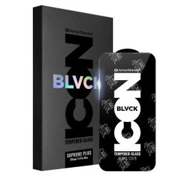 Захисне скло ArmorStandart Supreme Black Icon 2.5D для Apple iPhone 14 Pro Max Black (ARM69296)