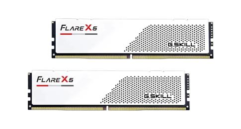 Оперативна память G.Skill 96GB (2x48GB) DDR5 6000 MHz CL30 Flare X5 Matte White (F5-6000J3036F48GX2-FX5W)
