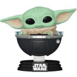 Колекційна фігурка Funko POP! Star Wars: Mandalorian S9  Grogu w/prama (5908305247586)
