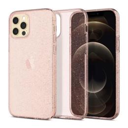 Чохол-накладка Spigen Liquid Crystal Glitter для iPhone 12/12 Pro Pink