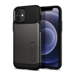 Чохол-накладка Spigen Slim Armor для iPhone 12/12 Pro Gray