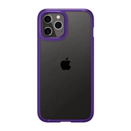 Чохол-накладка Spigen Crystal Hybrid для iPhone 12/12 Pro Hydrangea Purple