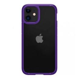 Чохол-накладка Spigen Crystal Hybrid для iPhone 12 Mini Hydrangea Purple