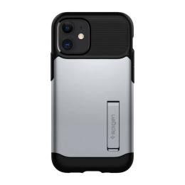 Чохол-накладка Spigen Slim Armor для iPhone 12 Mini Black Silver